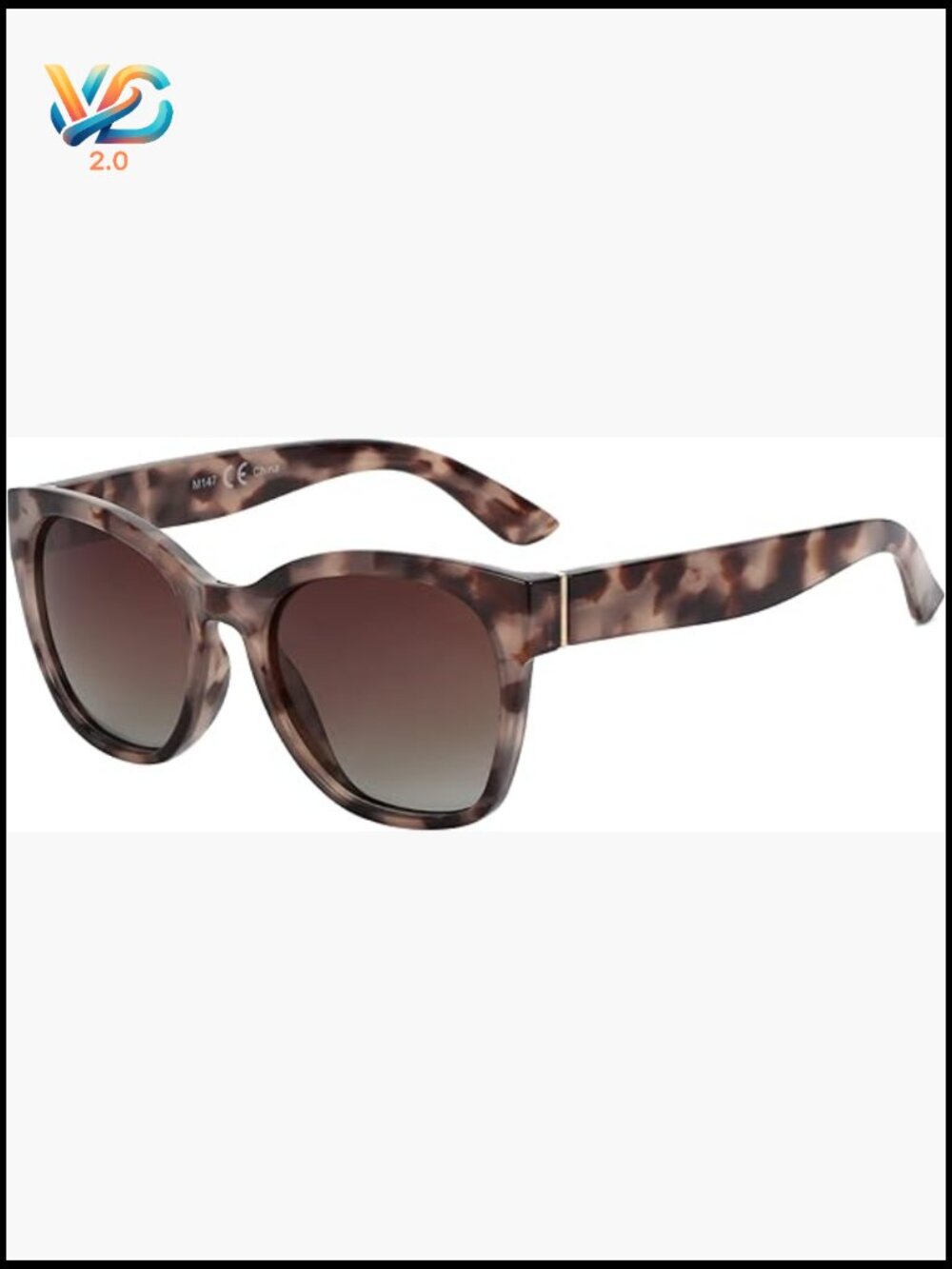 Cat Eye Oversized Sunglasses UV400 Protection Retro Shades Classic Style
